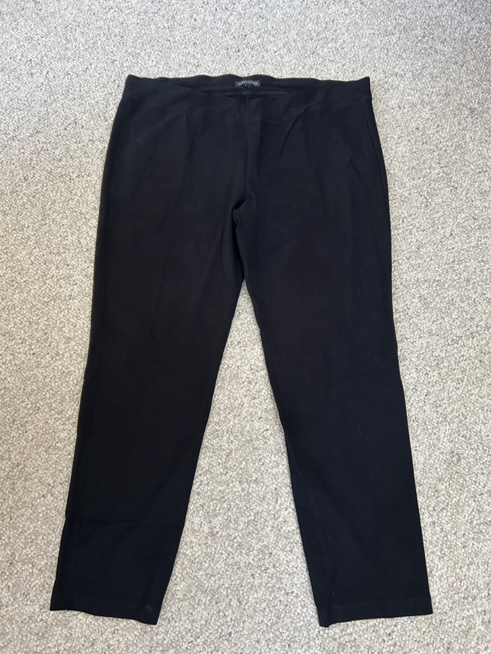 Eileen Fisher Black Stretch Dress Pants